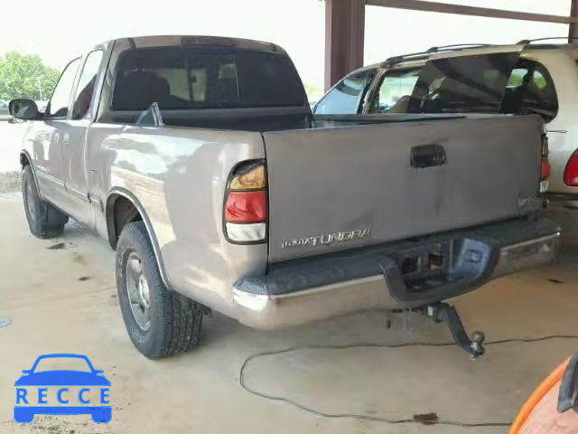 2000 TOYOTA TUNDRA 5TBRT3419YS081486 image 2