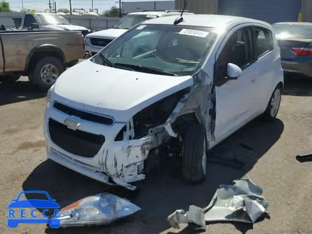 2015 CHEVROLET SPARK KL8CB6S96FC738861 Bild 1