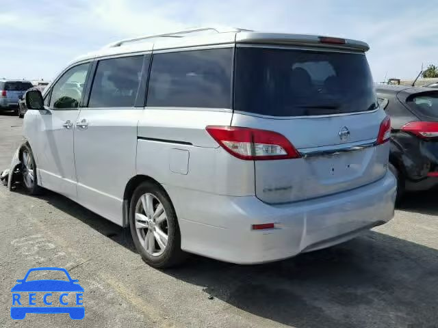 2012 NISSAN QUEST JN8AE2KP7C9046313 Bild 2
