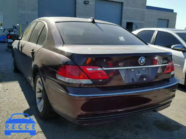 2006 BMW 750 WBAHL83556DT05234 image 2