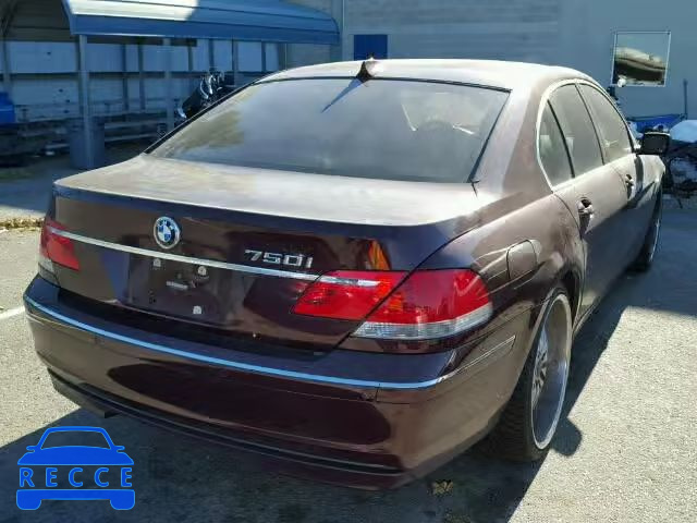 2006 BMW 750 WBAHL83556DT05234 зображення 3