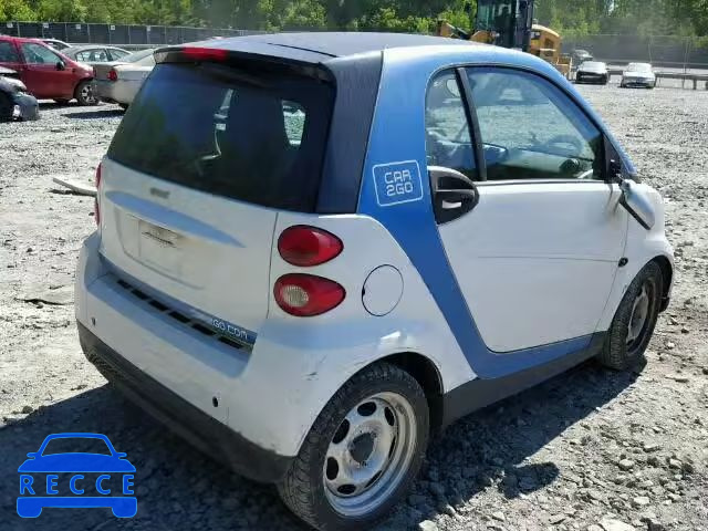 2014 SMART FORTWO WMEEJ3BA8EK766758 зображення 3