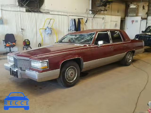 1991 CADILLAC BROUGHAM 1G6DW5471MR716978 Bild 1