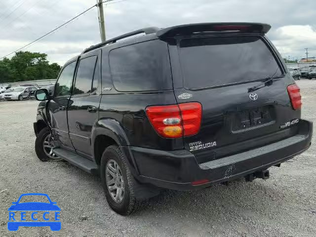 2003 TOYOTA SEQUOIA 5TDBT48A53S199813 зображення 2