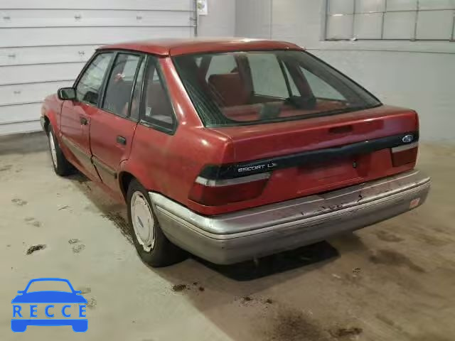 1990 FORD ESCORT LX 1FAPP9593LW161343 Bild 2