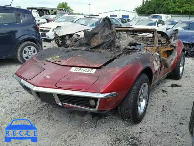 1969 CHEVROLET CORVETTE 194679S720851 зображення 1