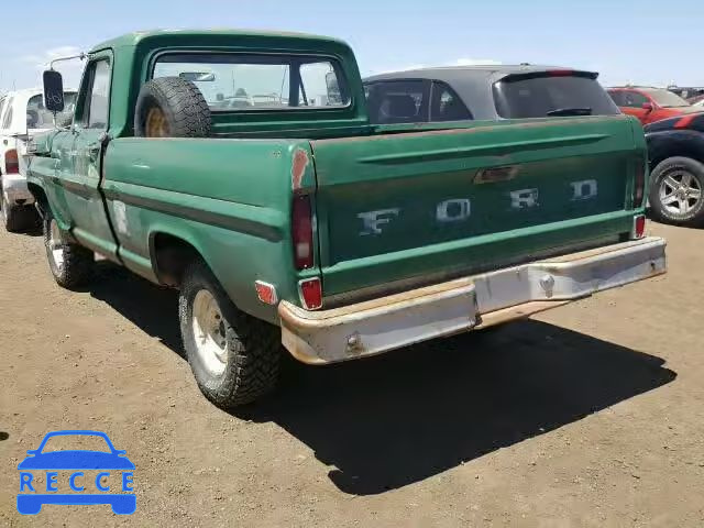 1969 FORD F100 F11YKF75677 image 2