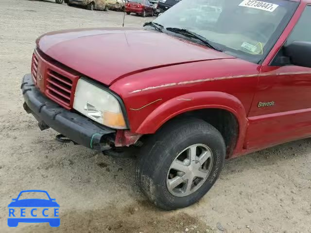 2001 OLDSMOBILE BRAVADA 1GHDT13W912175720 зображення 8