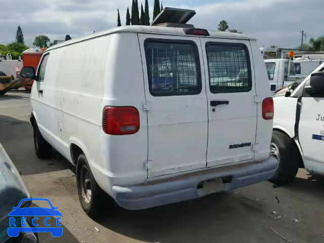 1998 DODGE RAM VAN 2B7HB11X5WK113903 image 2