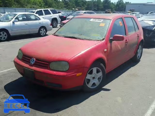 2000 VOLKSWAGEN GOLF WVWGC21J4YW210991 image 1