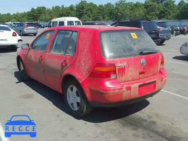 2000 VOLKSWAGEN GOLF WVWGC21J4YW210991 зображення 2