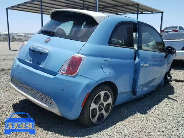 2015 FIAT 500 ELECTR 3C3CFFGE7FT709864 Bild 3