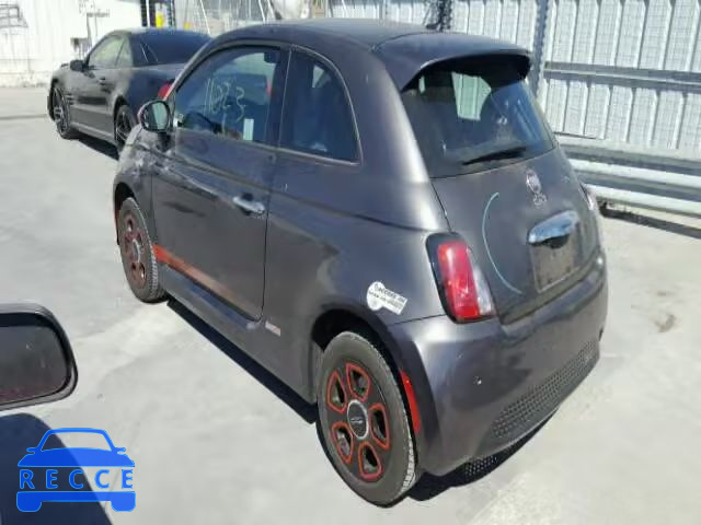 2015 FIAT 500 ELECTR 3C3CFFGE7FT585711 image 2