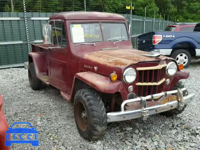 1953 WILLY JEEPSTER EXEMPT4 зображення 0