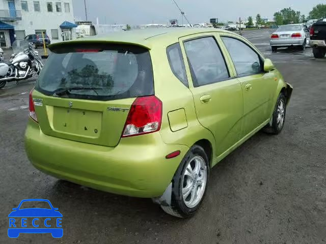 2004 SUZUKI SWIFT KL5TM62624B214302 зображення 3