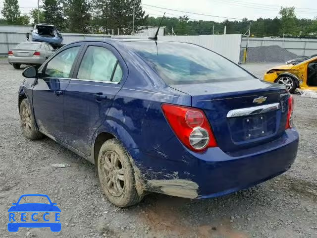 2013 CHEVROLET SONIC 1G1JC5SG5D4177864 image 2