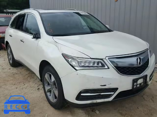 2016 ACURA MDX Advance 5FRYD3H91GB019548 image 0