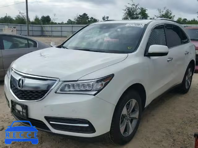 2016 ACURA MDX Advance 5FRYD3H91GB019548 зображення 1