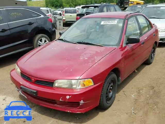 2001 MITSUBISHI MIRAGE JA3AY26C01U039156 image 1