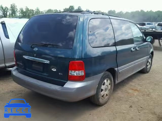 2003 KIA SEDONA KNDUP131736420511 image 3