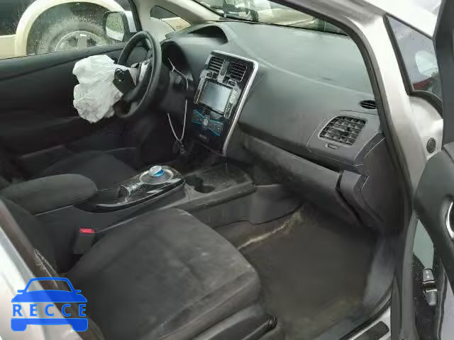 2015 NISSAN LEAF 1N4AZ0CP2FC334143 зображення 4