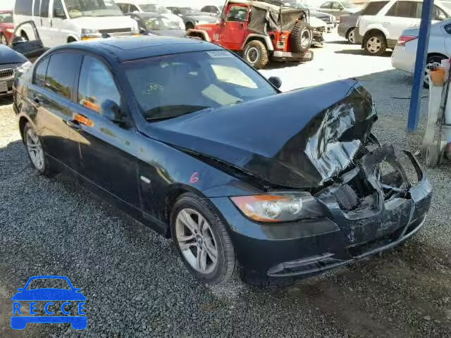 2008 BMW 328 WBAVC53538F009850 image 0