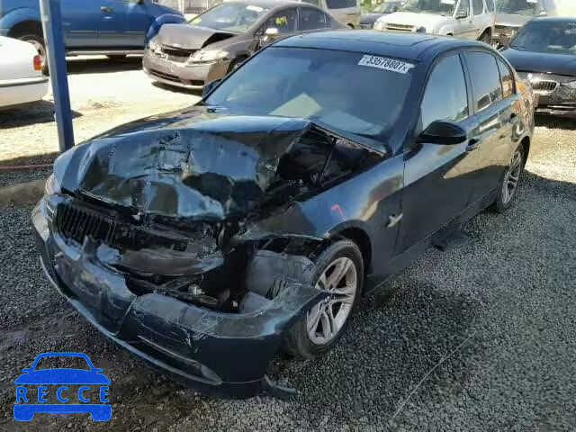 2008 BMW 328 WBAVC53538F009850 image 1