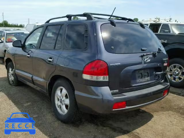 2006 HYUNDAI SANTA FE KM8SC73E56U102326 image 2