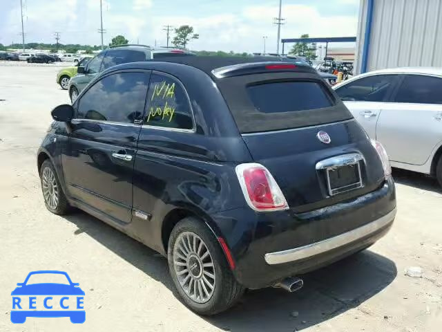 2013 FIAT 500 LOUNGE 3C3CFFER9DT677969 зображення 2