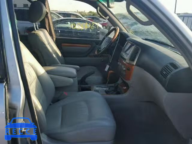 2004 LEXUS LX 470 JTJHT00W043540397 image 4