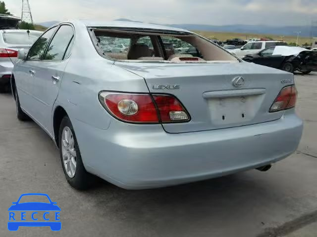 2002 LEXUS ES300 JTHBF30G420028729 image 2