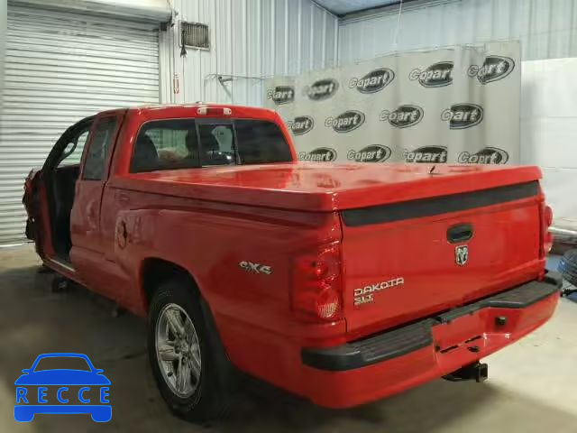 2008 DODGE DAKOTA SLT 1D7HW42K38S573360 image 2