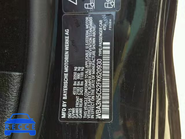 2015 BMW 428XI WBA3N5C52FK620930 Bild 9