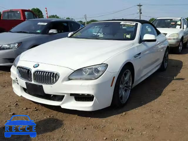 2012 BMW 650I XI WBALZ5C56CC619659 image 1