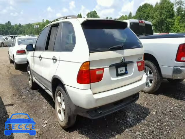 2001 BMW X5 WBAFA53541LM89429 image 2