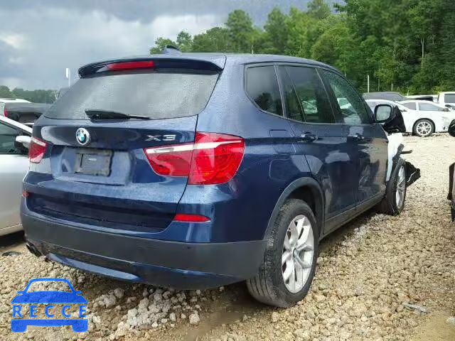 2012 BMW X3 5UXWX7C53CL975471 зображення 3