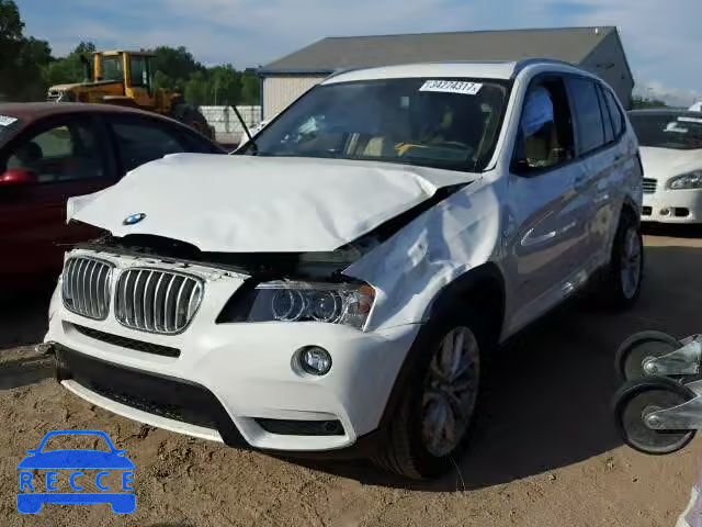 2013 BMW X3 5UXWX9C52D0D08604 image 1