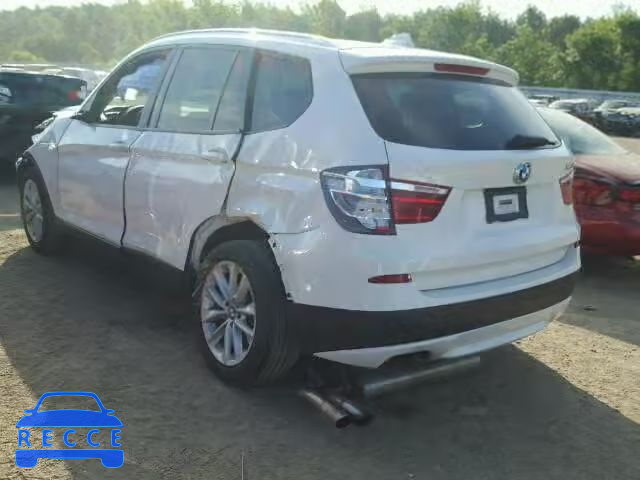 2013 BMW X3 5UXWX9C52D0D08604 image 2