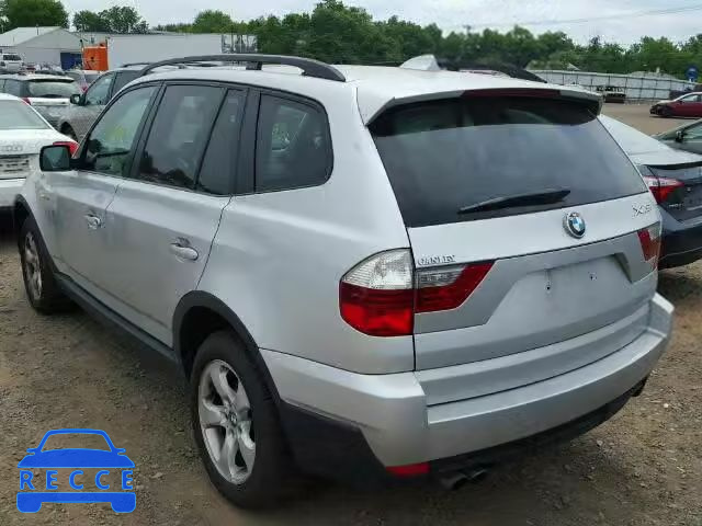 2007 BMW X3 WBXPC93447WF09269 image 2