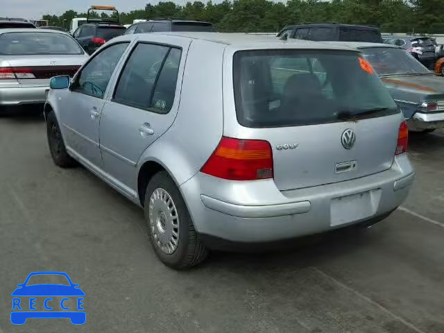2002 VOLKSWAGEN GOLF 9BWGK61JX24024939 image 2