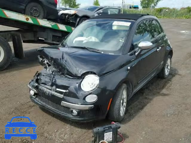 2013 FIAT 500 LOUNGE 3C3CFFER0DT645248 image 1