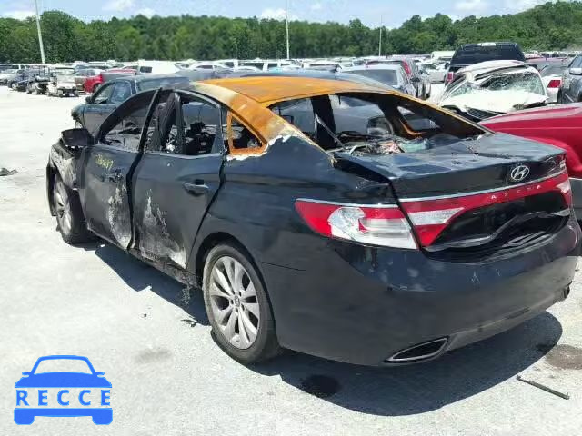 2013 HYUNDAI AZERA KMHFG4JG6DA226872 image 2