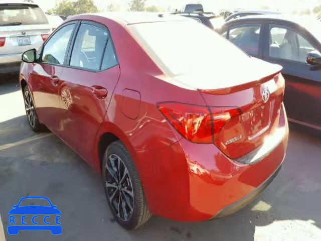 2017 TOYOTA COROLLA 2T1BURHE5HC794335 image 2