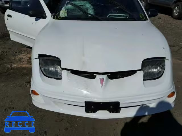 2000 PONTIAC SUNFIRE 1G2JB1244Y7445644 зображення 6