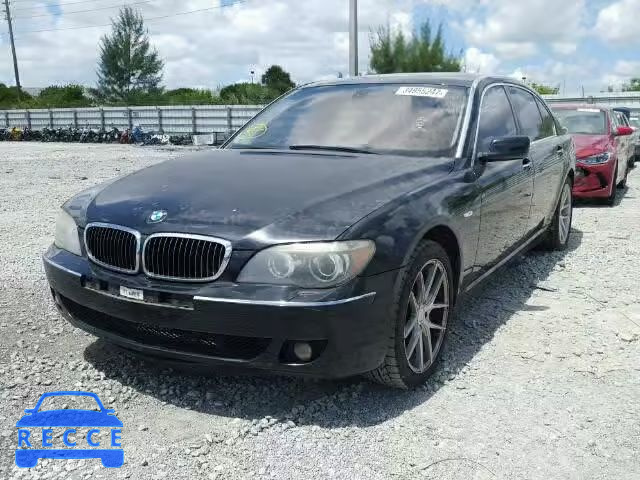 2006 BMW 750 WBAHN835X6DT37848 image 1