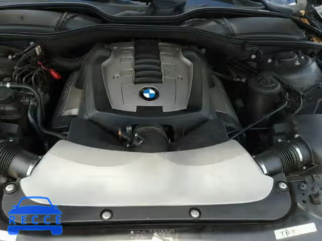 2006 BMW 750 WBAHN835X6DT37848 image 6