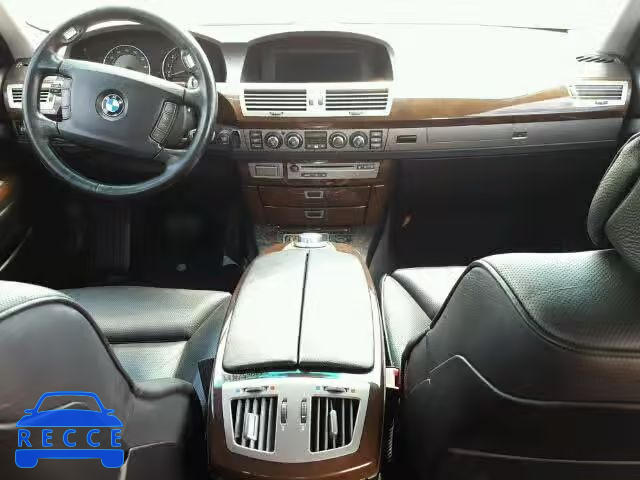 2006 BMW 750 WBAHN835X6DT37848 image 8