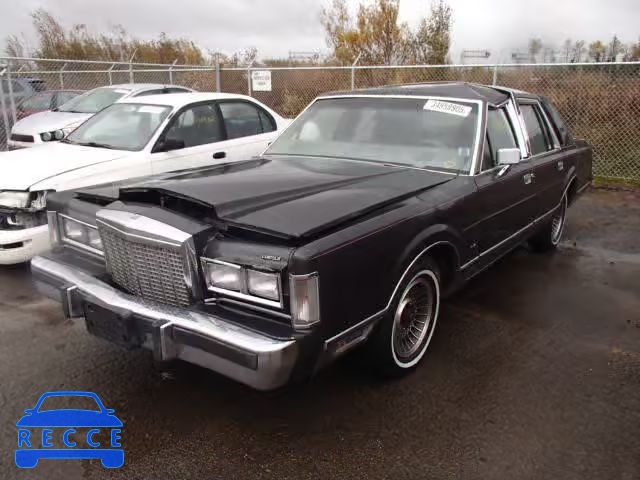 1986 LINCOLN TOWN CAR 1LNBP96F3GY684571 image 1