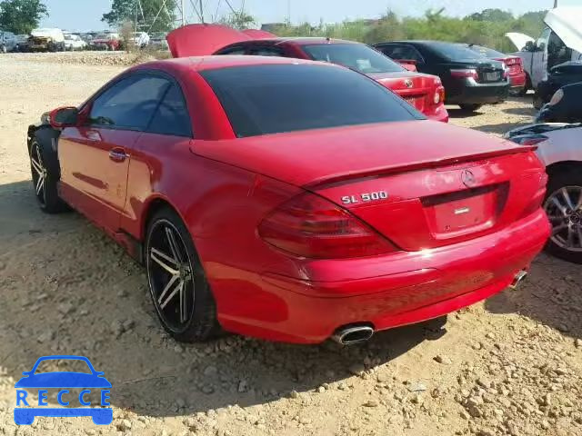 2003 MERCEDES-BENZ SL WDBSK75F03F034688 image 2