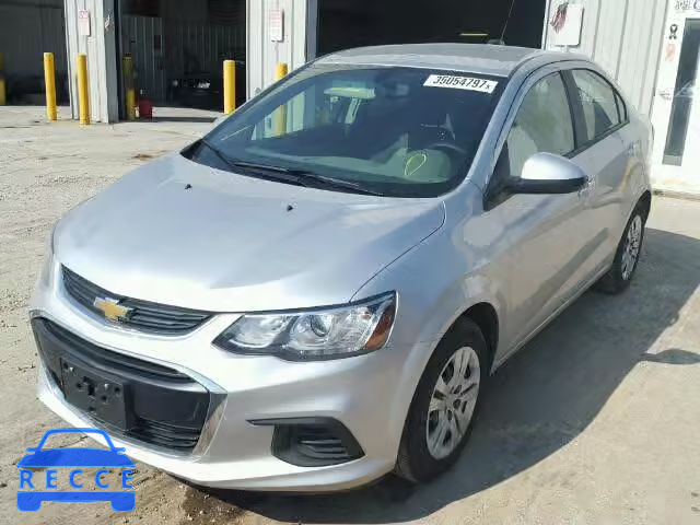 2017 CHEVROLET SONIC 1G1JB5SH5H4143361 зображення 1